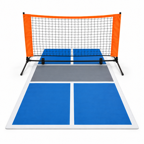 Terrain de pickleball indoor Amorti – vue d'ensemble